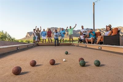 members-playing-bocce